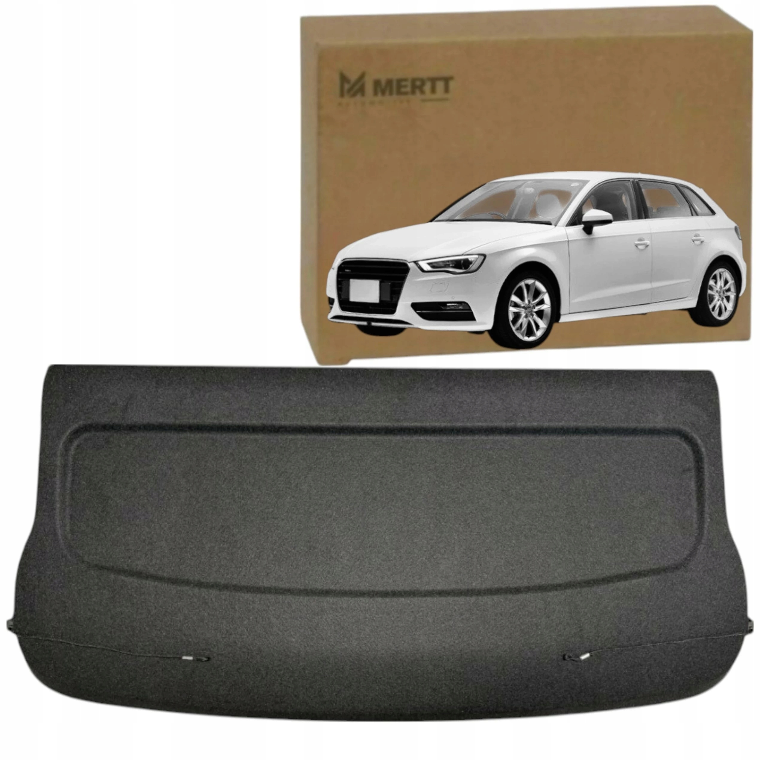 Polička Zavazadlového Prostoru Audi A3 8V 2013-2020 černá 8V4867769