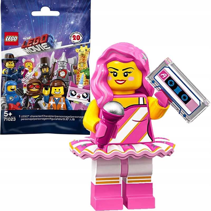 Lego Minifigures 71023 The Lego Movie 2 Cukierkowa Raperka