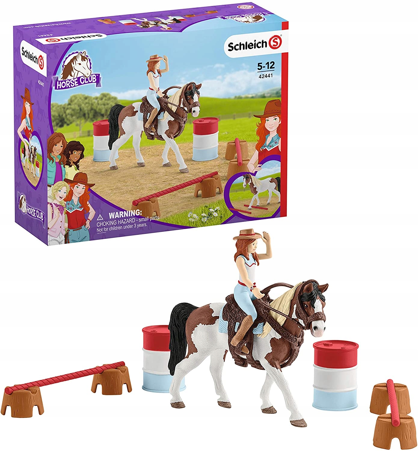 

Schleich 42441 Horse Club Hannah Western Konie