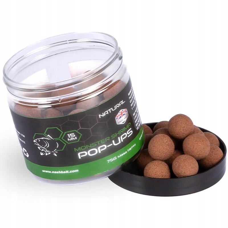 Kulki Nash Monster Shrimp Pop Ups 15mm 75g