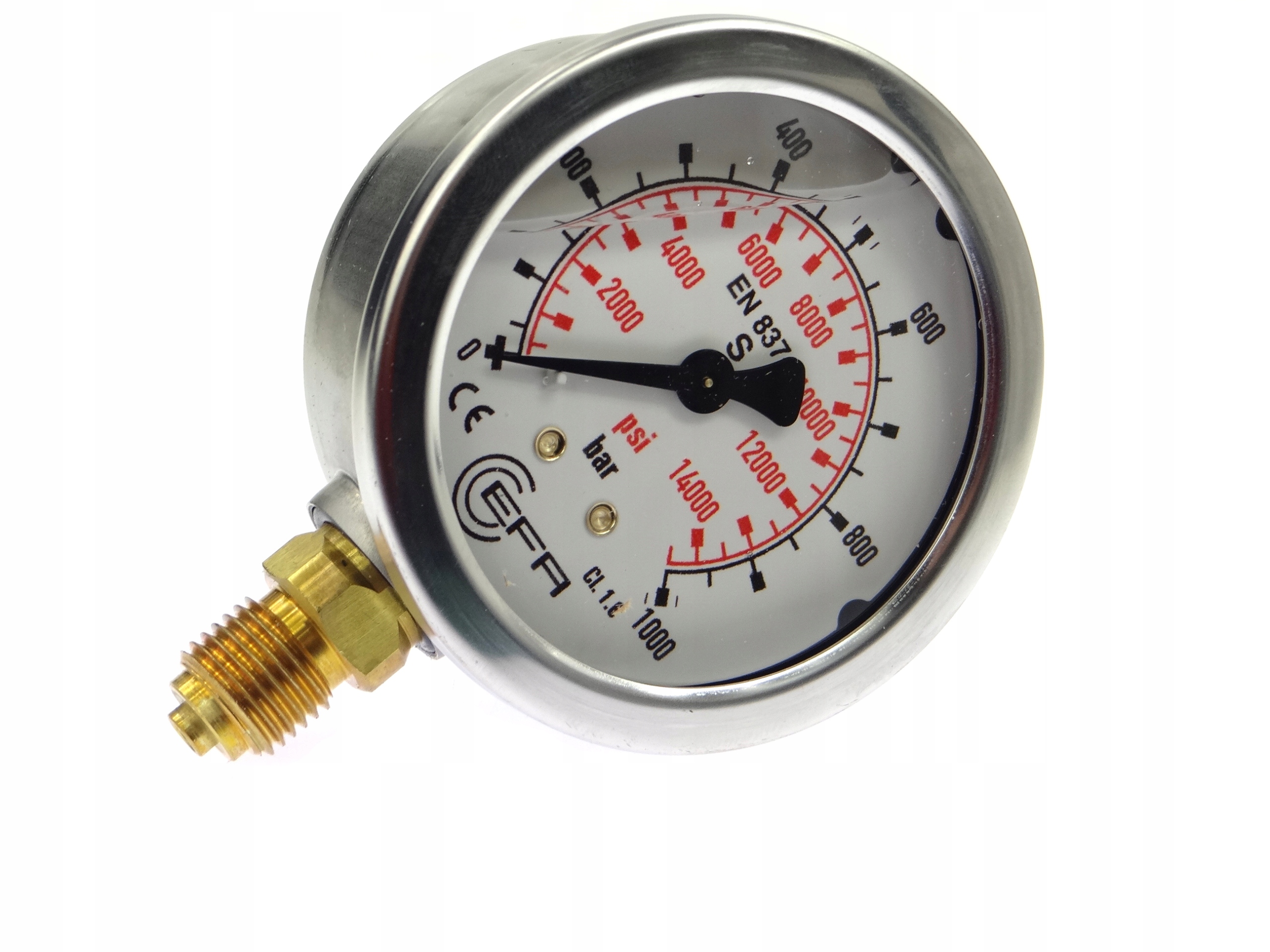 Manometr Glicerynowy 1000 bar Common Rail Diesel