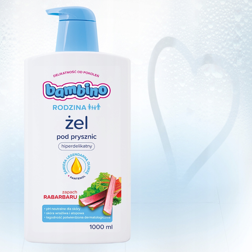 Żel pod prysznic BAMBINO RODZINA 2x1000ml Opakowanie butelka