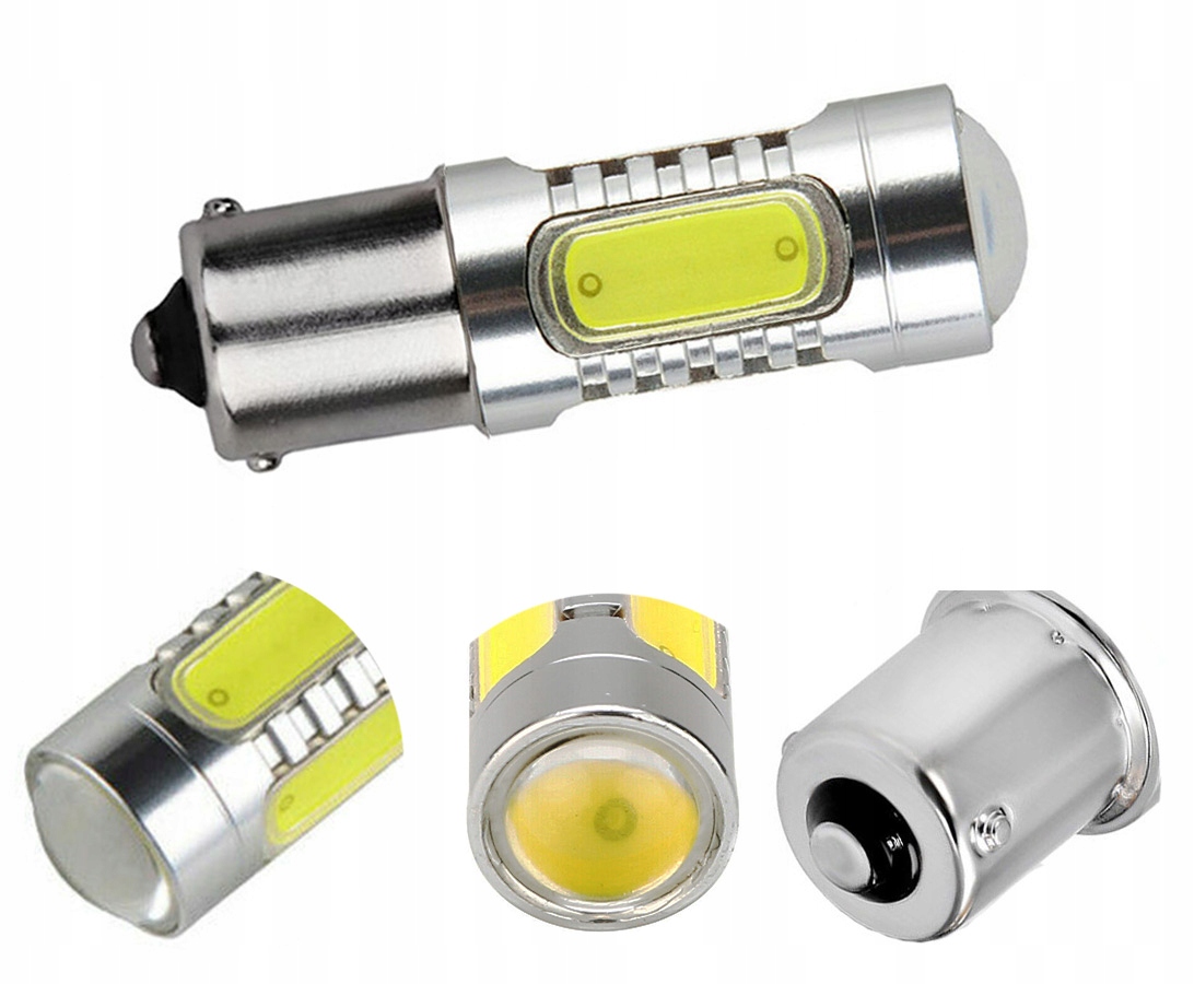 

Ledowa Żarówka P21W BA15S 40W 12V Led Silicon 200%