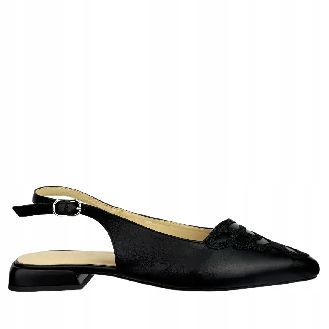 Dámské baleríny Higo 2847 CZAR301/354 Velikost 37, Černé