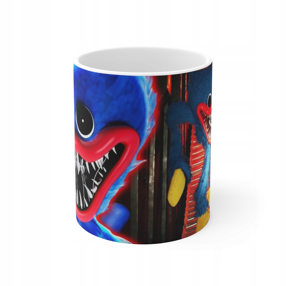 Kubek + IMIĘ napis HUGGY WUGGY Poppy Playtime Pojemność 330 ml