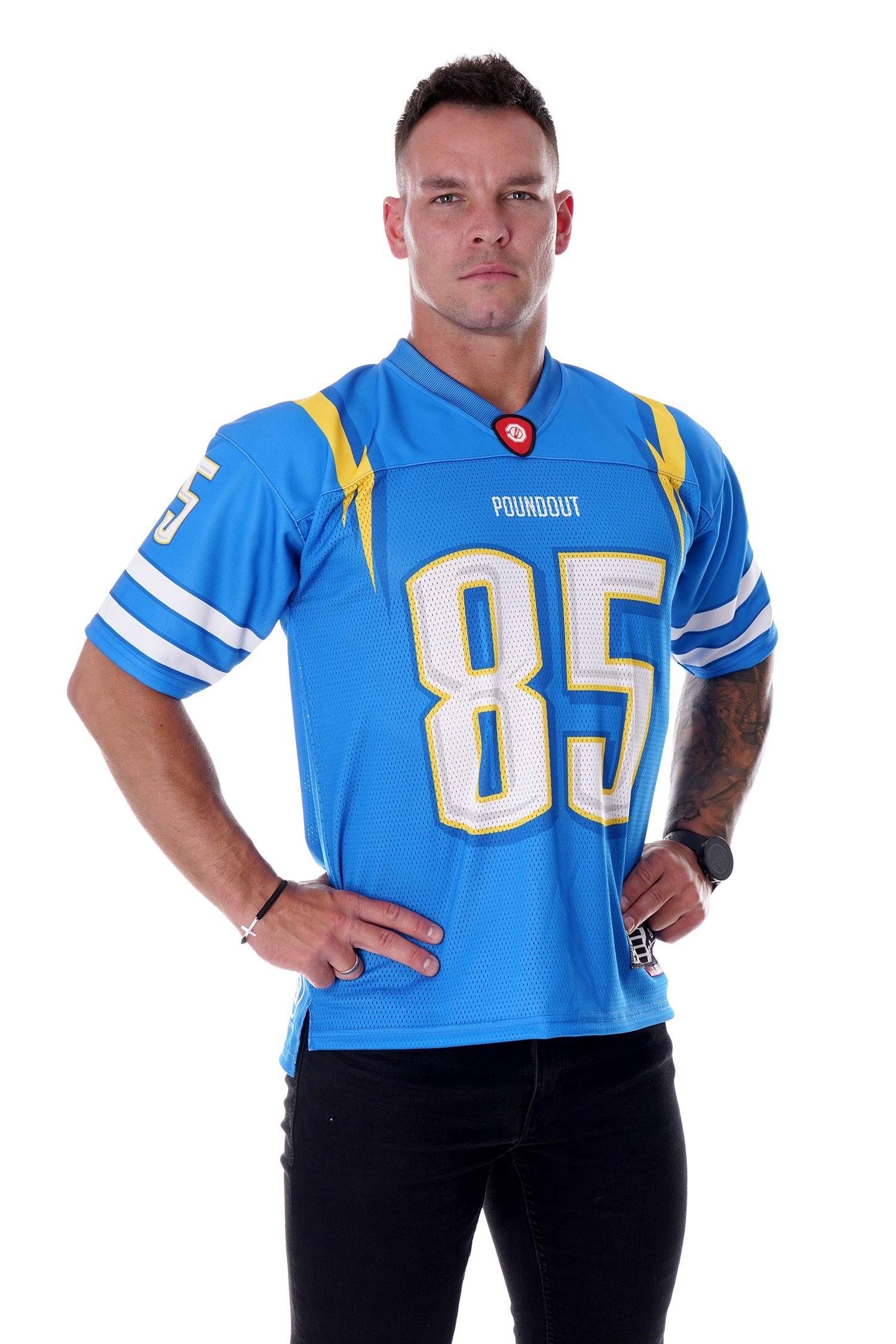 Koszulka NFL futbolówka męska THUNDER L Rękaw krótki rękaw