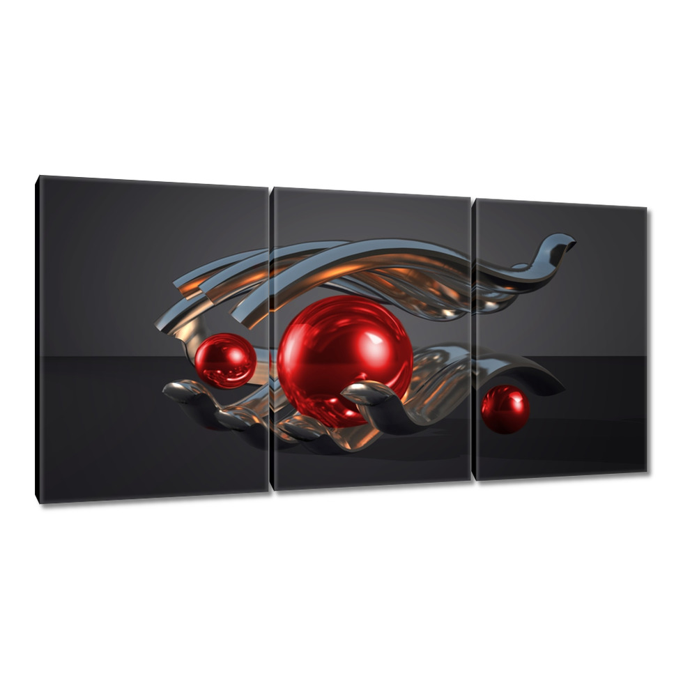 

Obrazy 120x60 Czerwone kule w dłoni