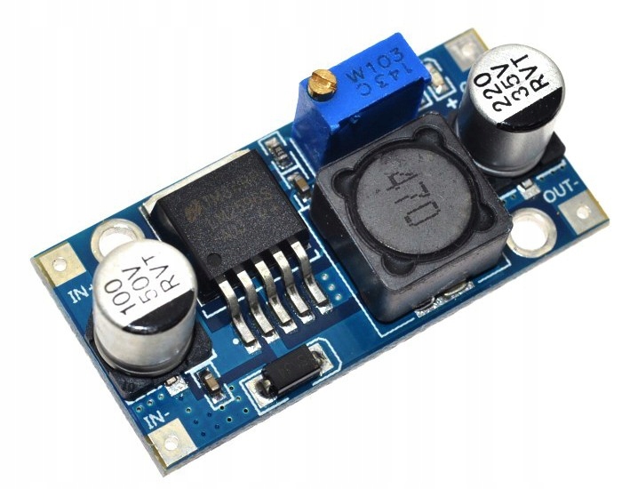 010 Przetwornica napięcia DC STEP DOWN LM2596-ADJ konwerter