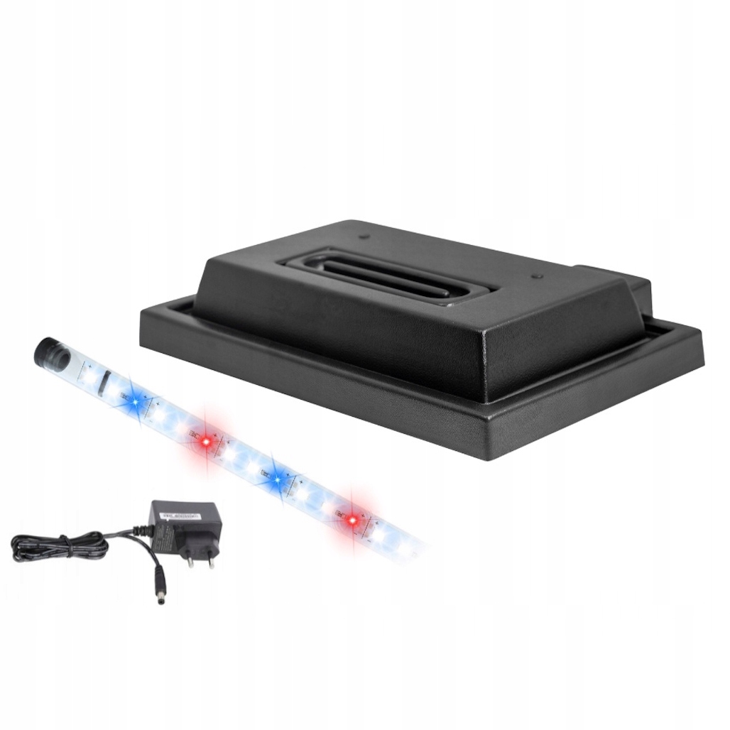 Kryt pro akvárium 40x25 černý Led osvětlení Spectrum 5630