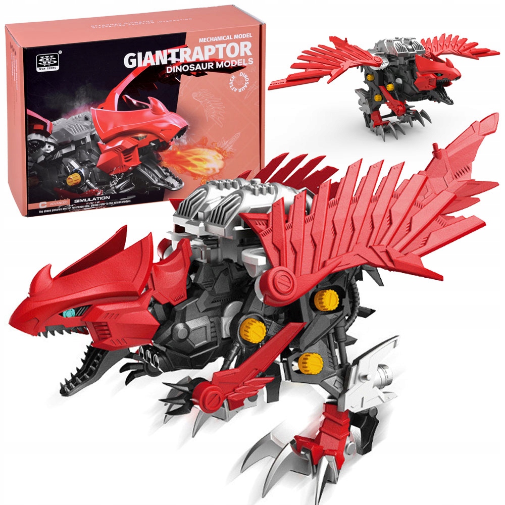 

Dinozaur Raptor ruchomy model do składania ZA4372