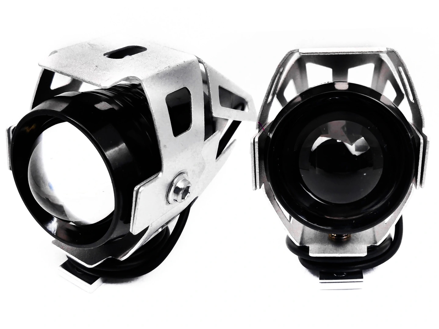 Led Halogen Soczewka Lampa Dalekosiężna Motor Motocyklowe Quad Ultra Mocna