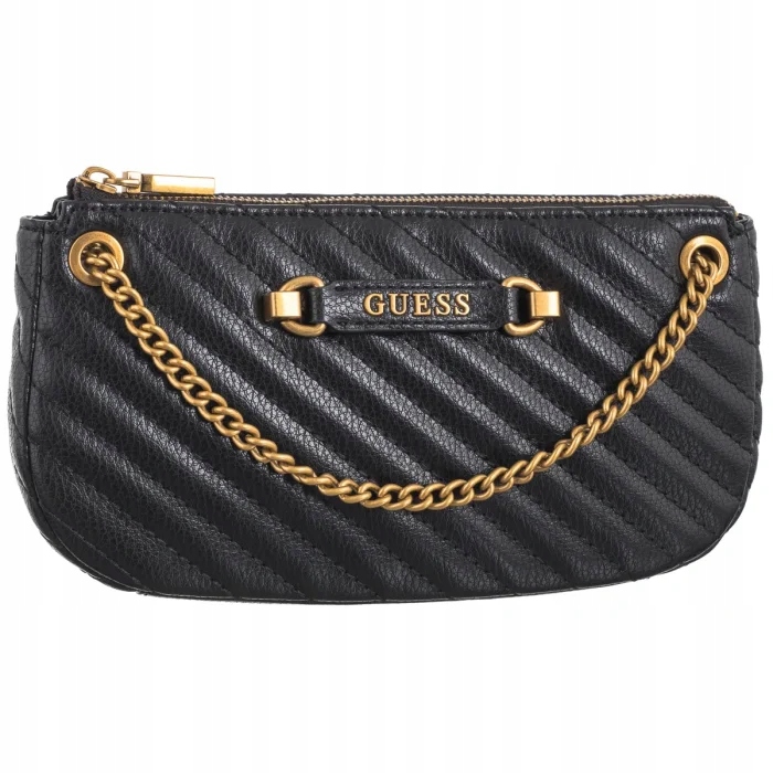 Dámská Kabelka Přes Rameno kabelka Guess Sela Mini Convertible Black Černá