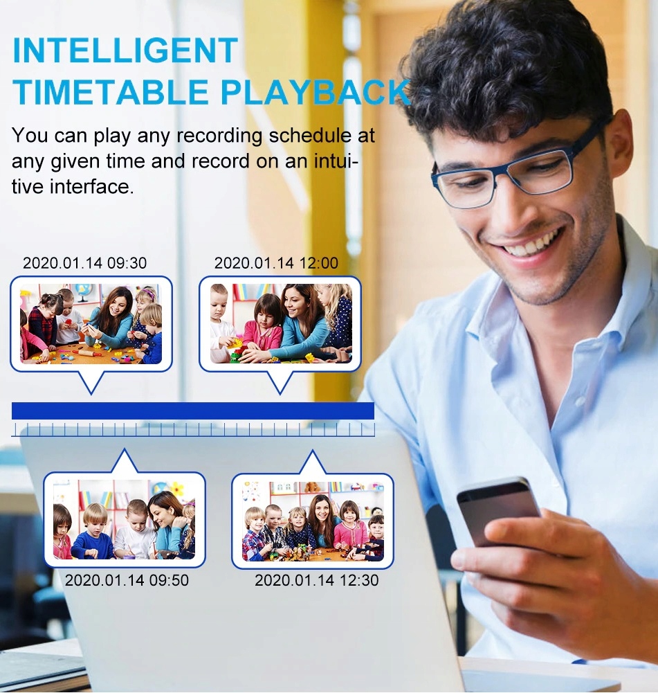 MONITORING WIFI 4 KAMERY FULL HD 3MPX +NVR+MONITOR_!`_!_ Model APTI-N0901-I3