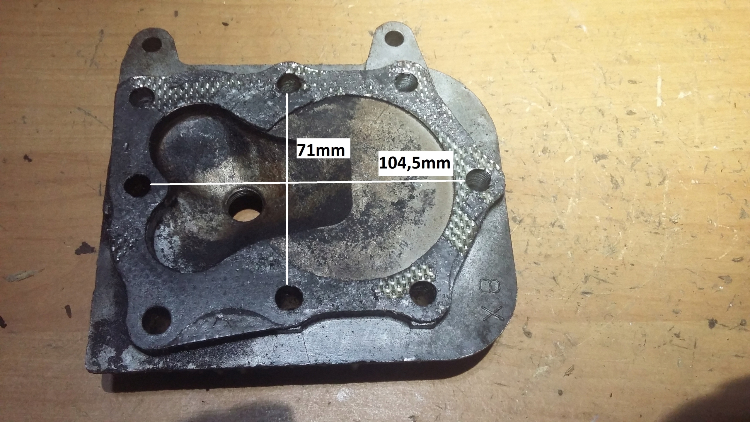 Głowica briggs stratton 625+USZCZELKA 594989 ORYG.