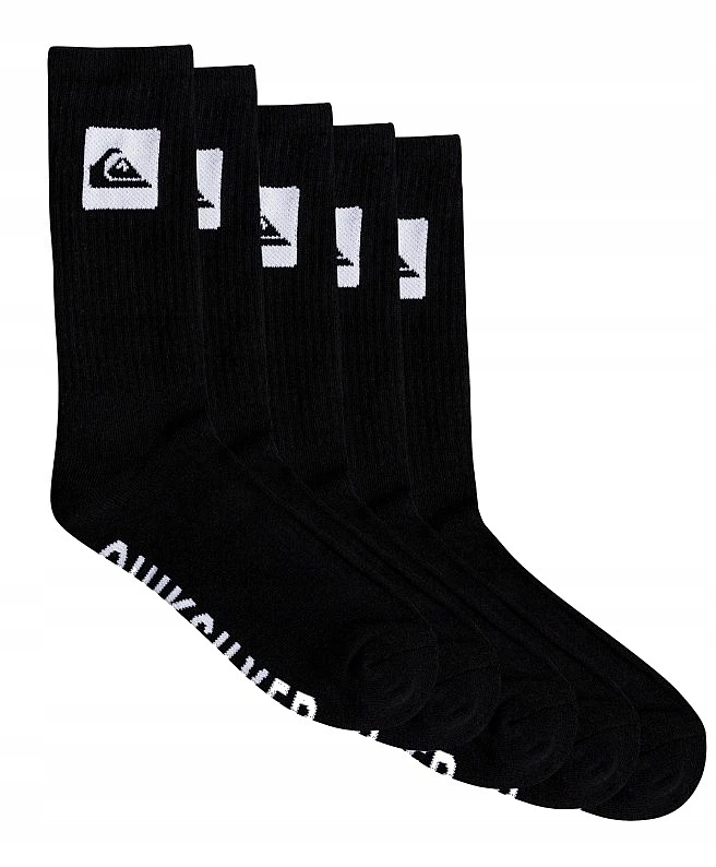 skarpety Quiksilver Crew 5 Pack KVJ0/Black