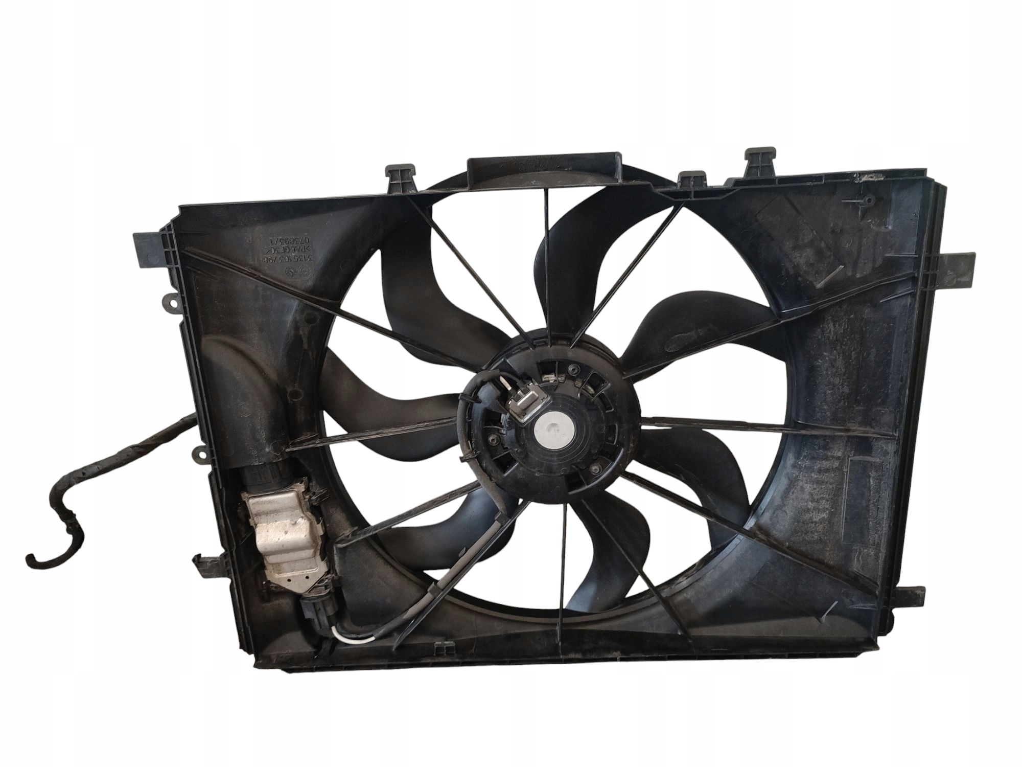 support panel for radiators pillar sider front fan MERCEDES X156 2.2 CDI