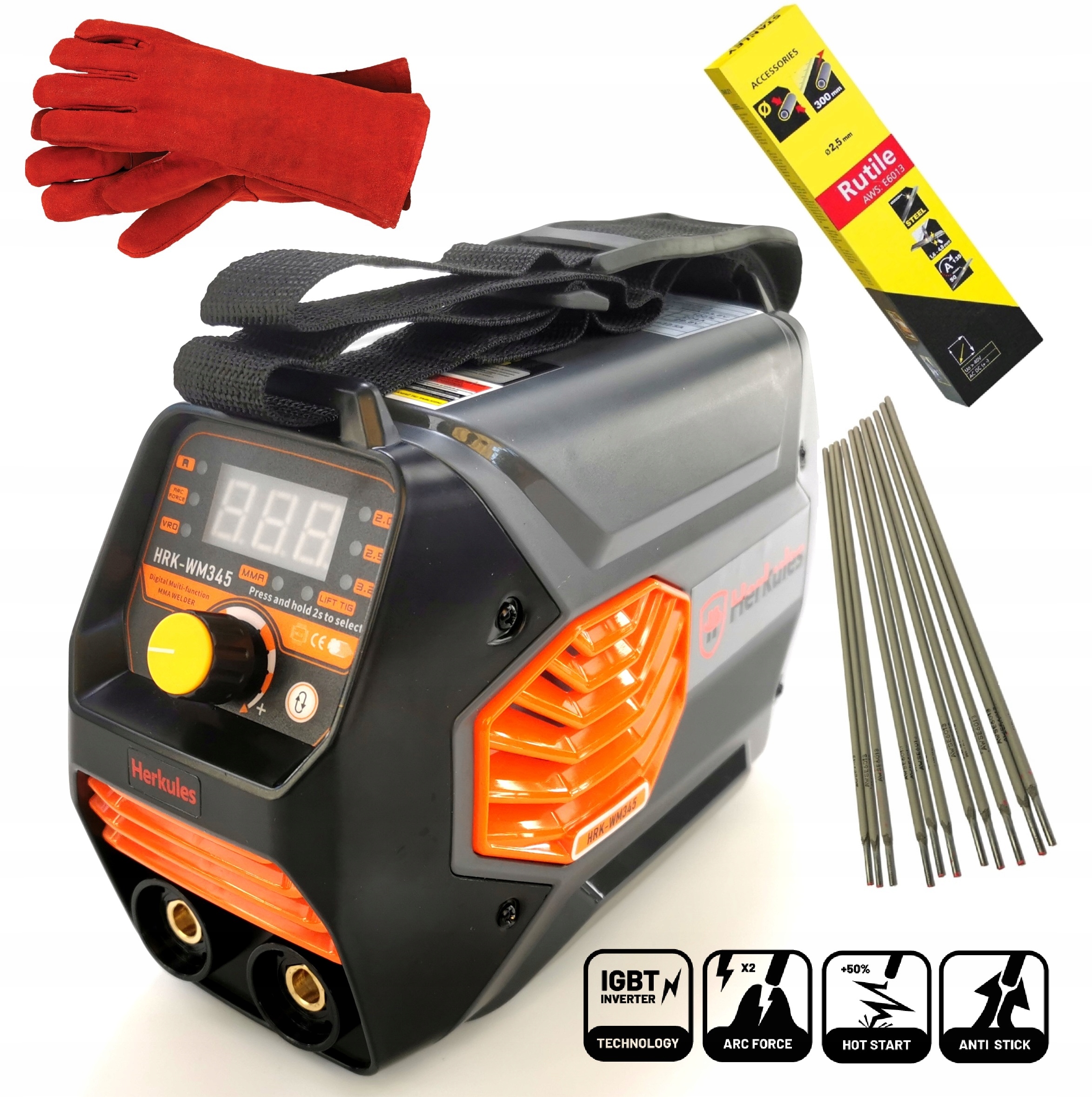 Spawarka Inwertorowa Inwerterowa Herkules Synergy HRK-WM345 20-345A Mma Tig