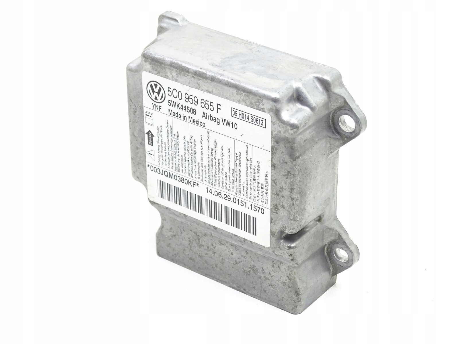 modulo SENSOR airbag airbag VW NEW BEETLE 5C 5C0959655F