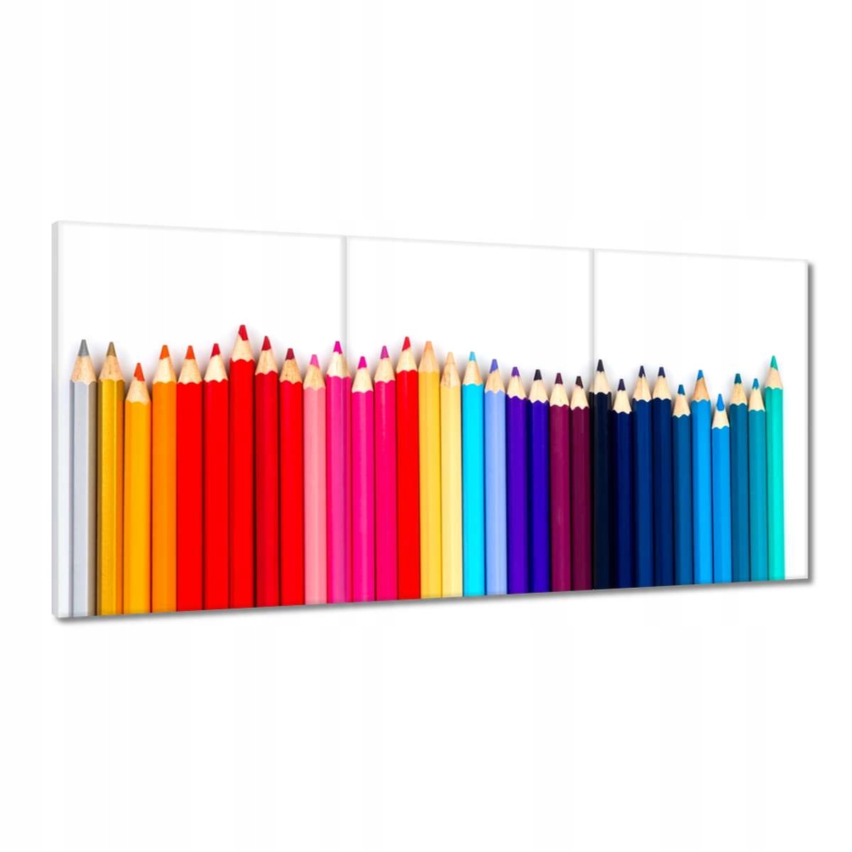 Obrazy 180x90 Barevné pastelky