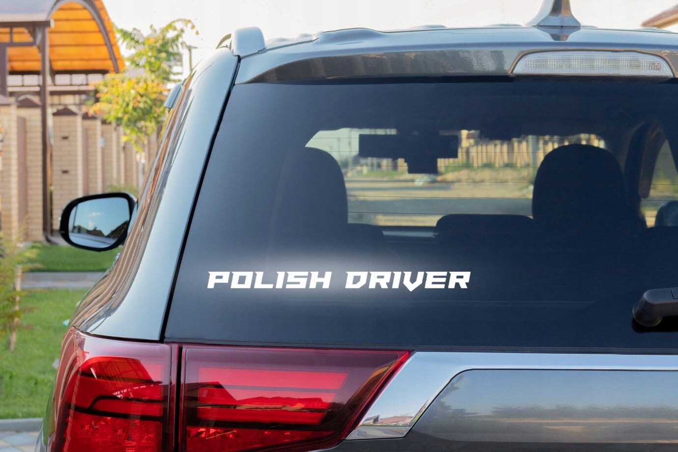POLISH DRIVER - Naklejka na samochód na auto - ODB Producent Inny
