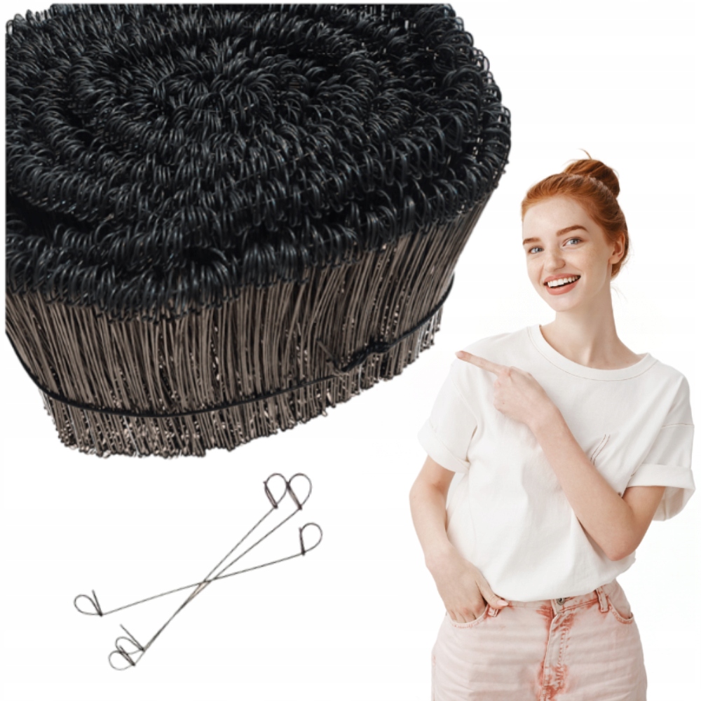 Drut wiazałkowy oczkowy 2500 szt. 1,4 mm 16 cm