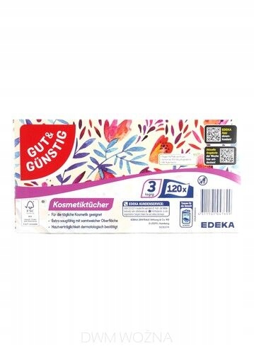 G&G Chusteczki Higieniczne 120 szt. — 4