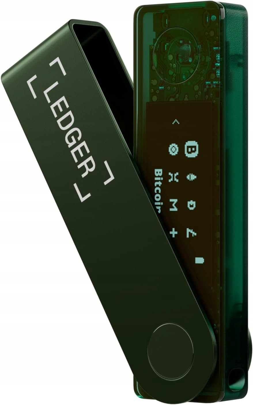 Ledger Nano X Bezpečná peňaženka na Kryptomeny Nft Emerald Green
