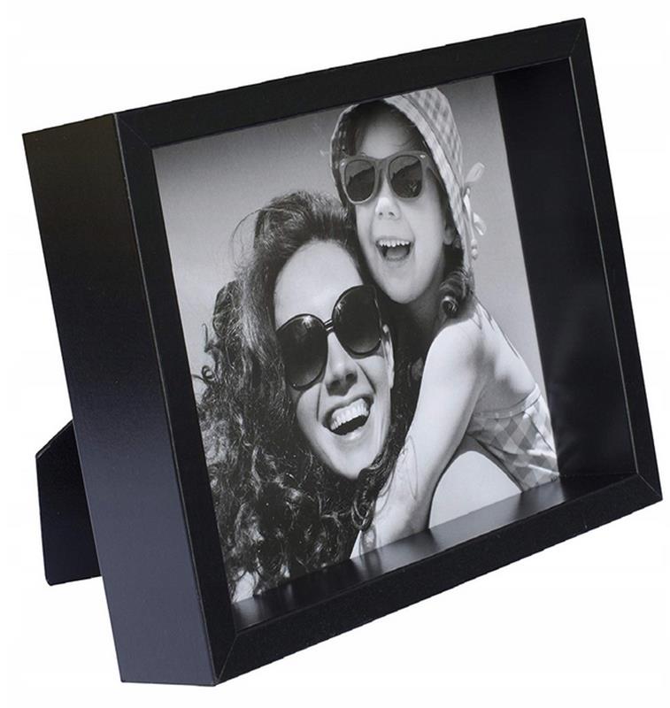 

Ramka Box czarna 20x25 cm głęboka na zdjęcia