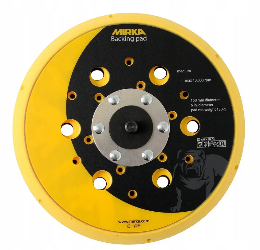 Mirka tarcza pad talerz roboczy dysk 150 mm 5/16 medium