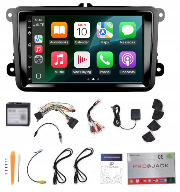Rádio Android Auto Carplay Vw Beetle 2011 2015 Wifi Usb 6GB 128GB