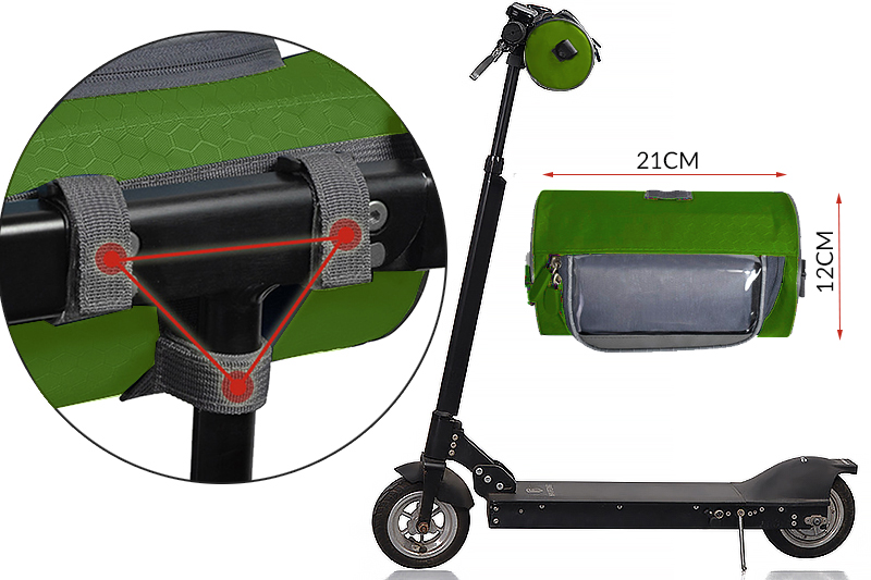 ROWEROWA SAKWA WODOOPORNA MAPNIK TOREBKA NA RAMIĘ NA TELEFON POJEMNA 3L Model UCHSAK01