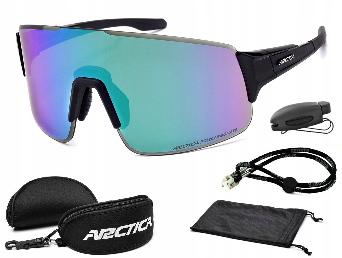 Sluneční brýle Arctica S-357A Cyklistické běžecké Sklo s velkým zorníkem