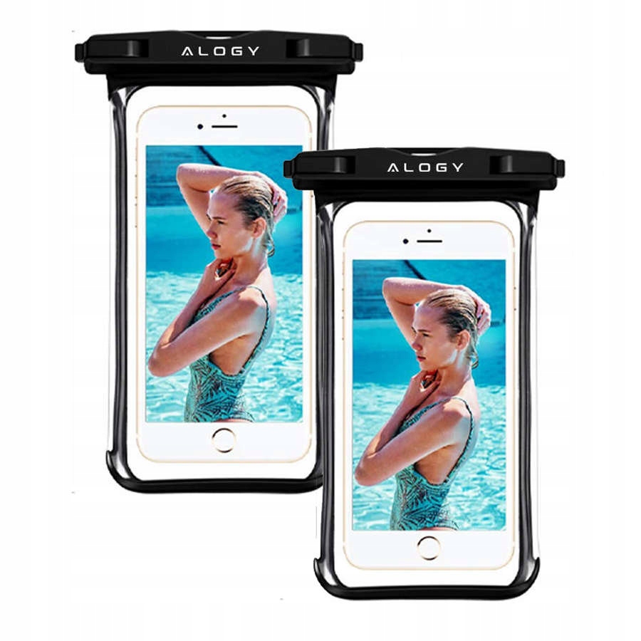 

Etui x2 Alogy Wodoodporne IPX8 Telefon Basen Kajak