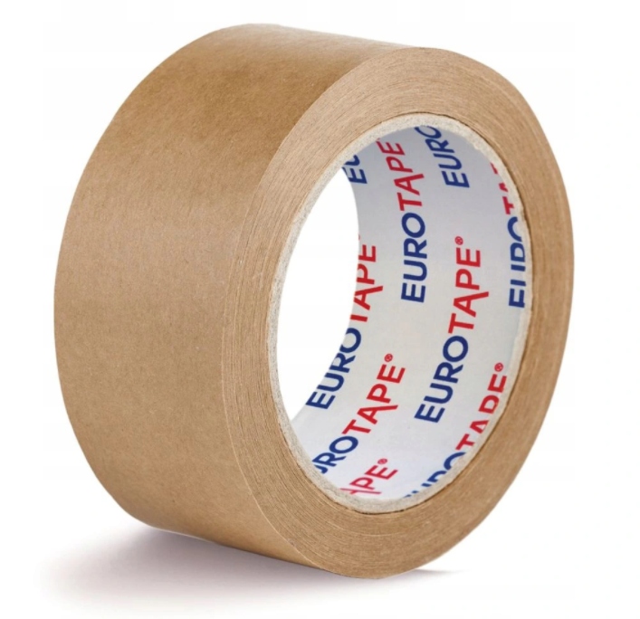 

Eurotape Taśma papierowa pakowa 48/50m Zero Waste
