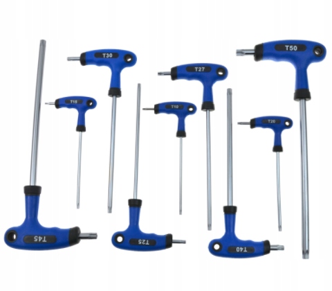 

Wkrętaki torx 9cz typ T G30587