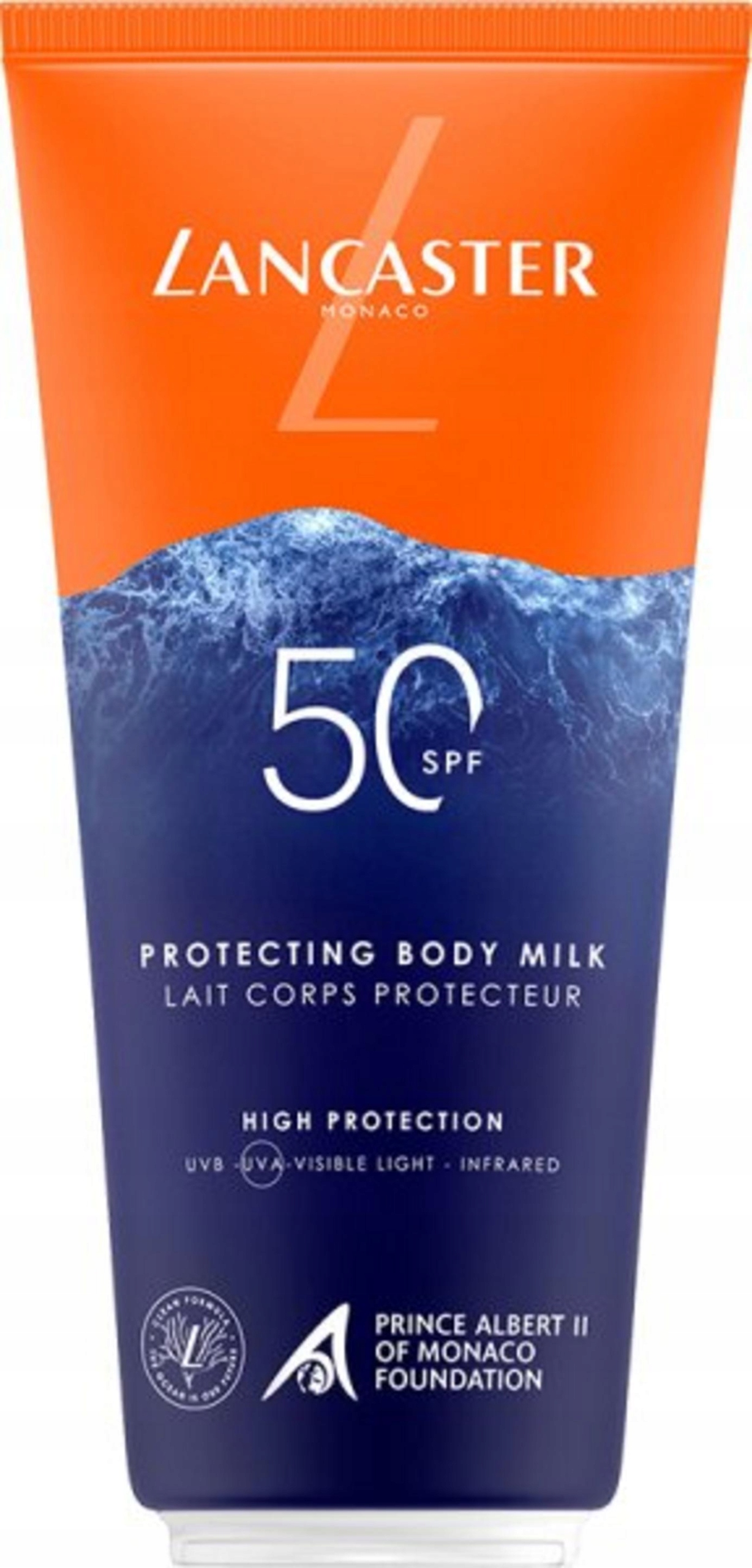 Lancaster, Sun Beauty, Hydratační, Opalovací mléko, Tělo, Spf 50, 200 ml