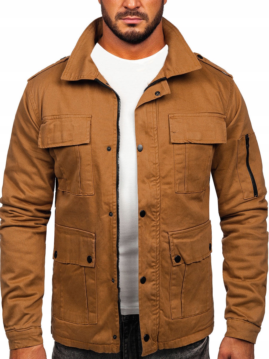

Kurtka Męska Przejściowa Camelowa 10290 DENLEY_2XL