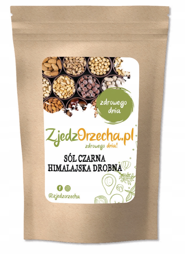 Levně Černá Himalájská Sůl Jemná Kala Namak 10 kg
