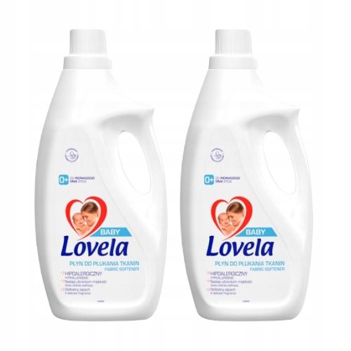

Lovela Płyn do płukania tkanin 2L 33 prania x 2
