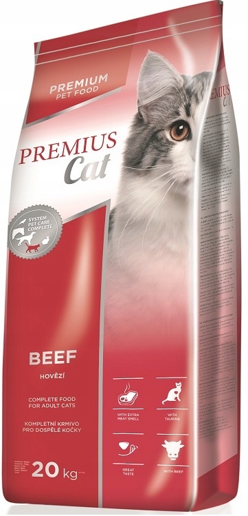 Premius Cat Beef 20 kg Karma Dla Kota