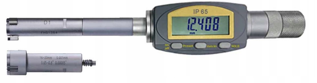 ДІАМЕТР МІКРОМЕТРА 3-ТОЧКОВИЙ IP65 75-100