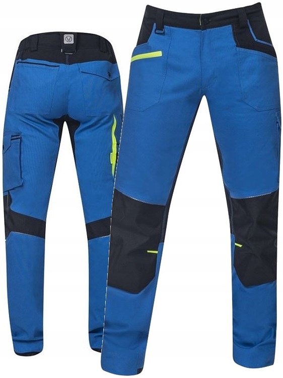 Spodnie Robocze Ardon 4XStretch Odblaski Hydrofobowe Slim Fit 56