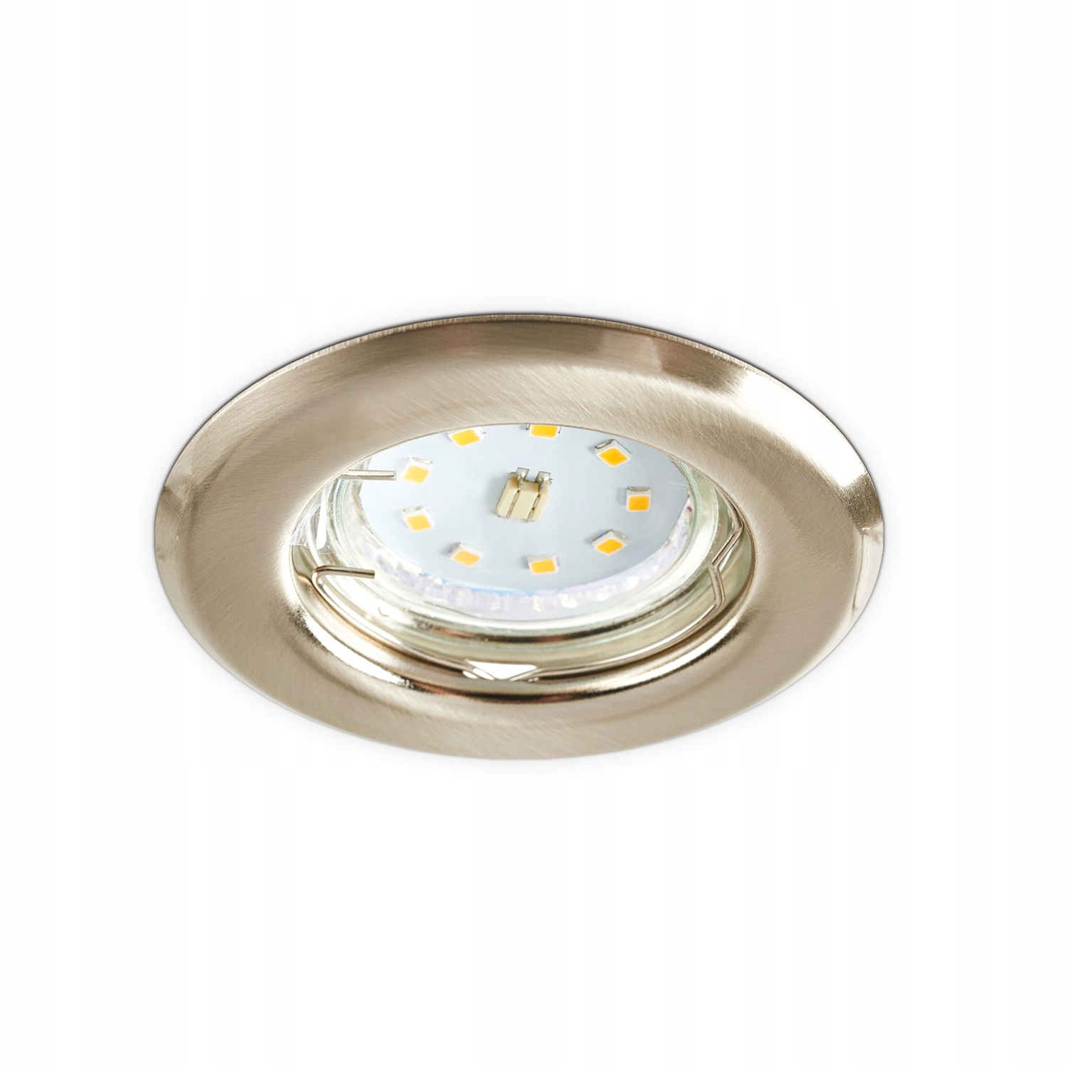 Oczko Sufitowe Halogen Oprawa Ozdobna Mat Chrom