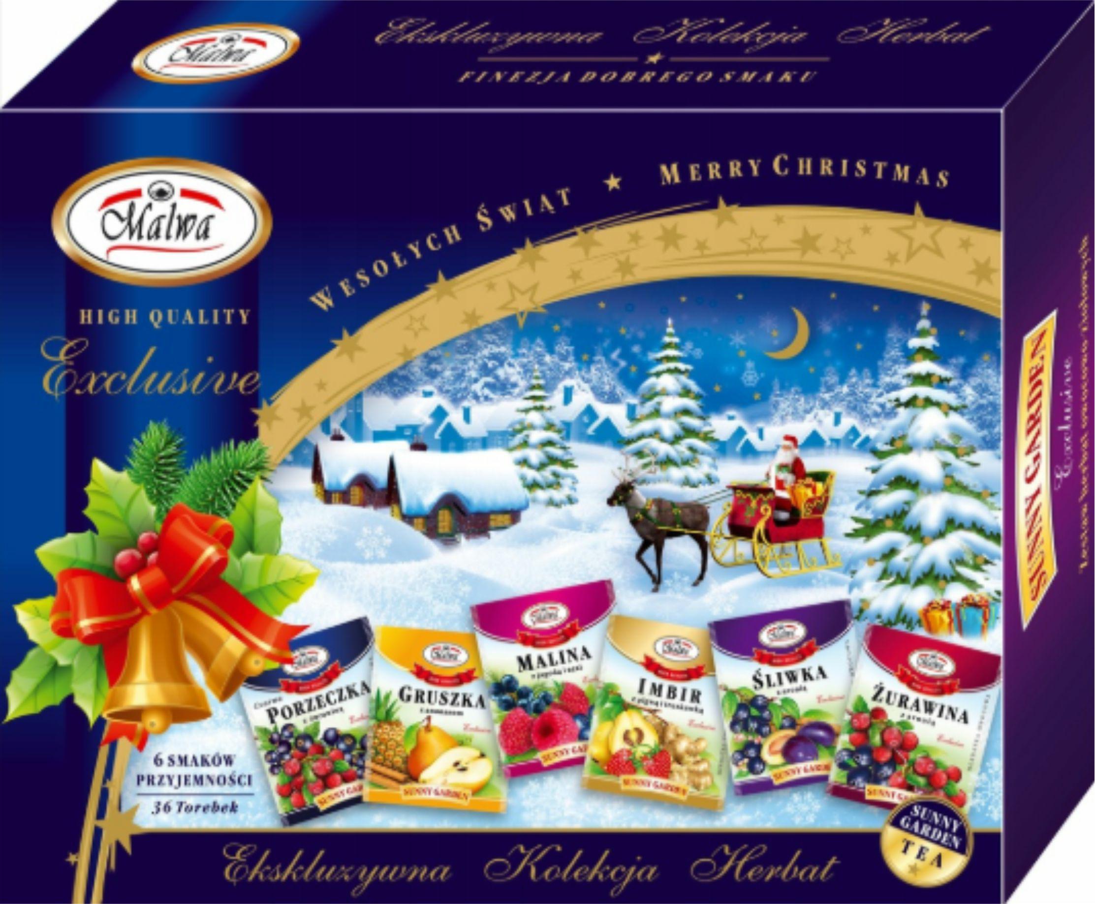 5 Sztuk Malwa Herbata Zestaw 6X6SZT Sunny Garden