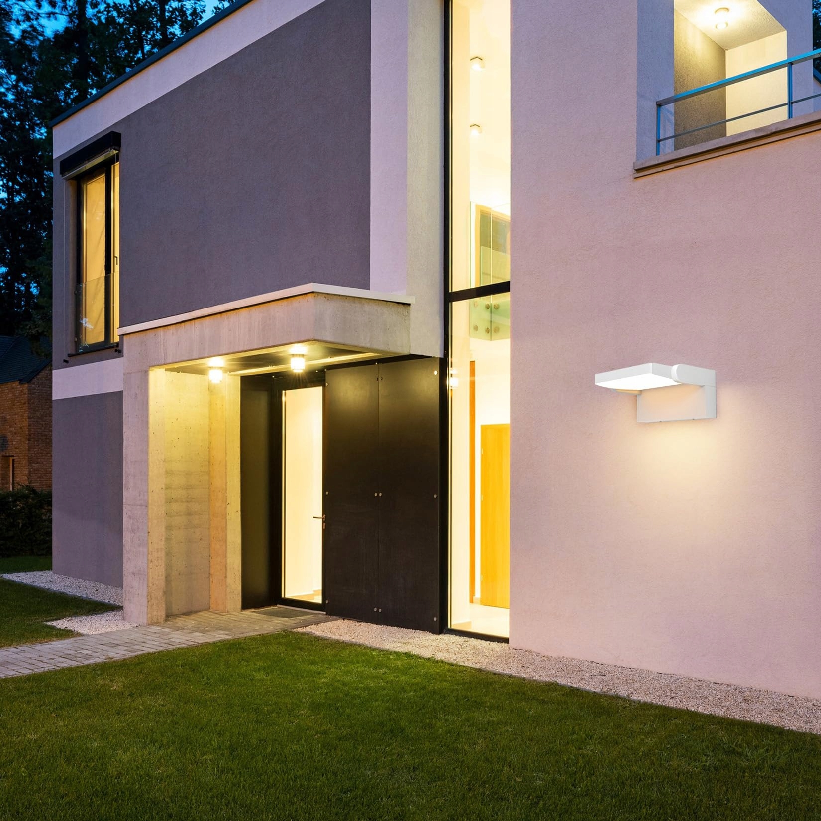 KLIGHTEN 24W Wodoodporna Lampa Ścienna LED 1500 LM Ciepła Biała — miniatura 5