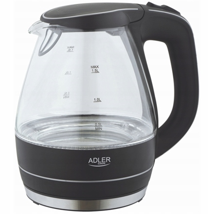 Varná konvice Adler Varná konvice Ad 1224 Standard 2000 W 1,5 L Sklo O