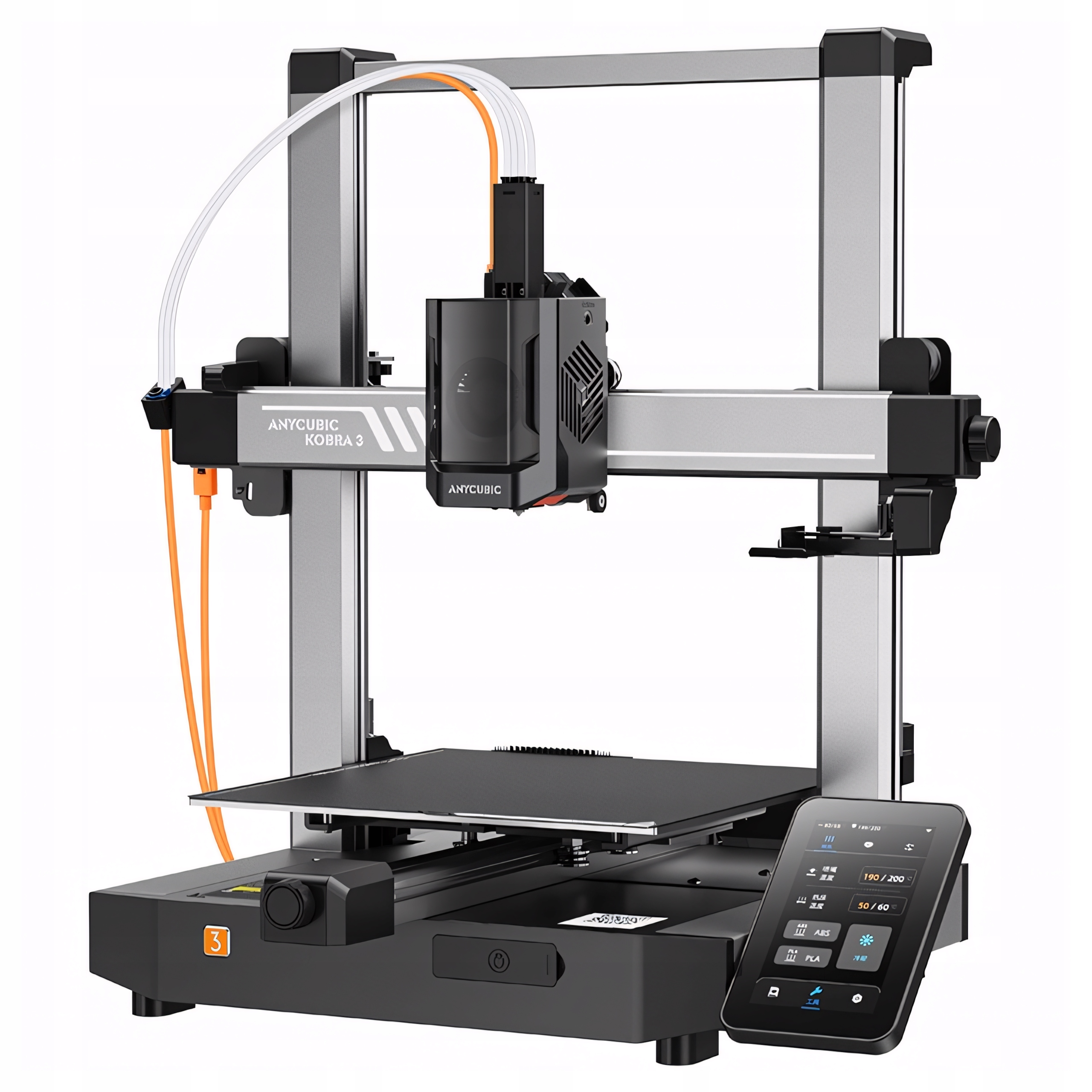 Anycubic Kobra 3 3 3D Fdm Precízna Stabilná Rýchla Tlač 600 mm/s 300 °C