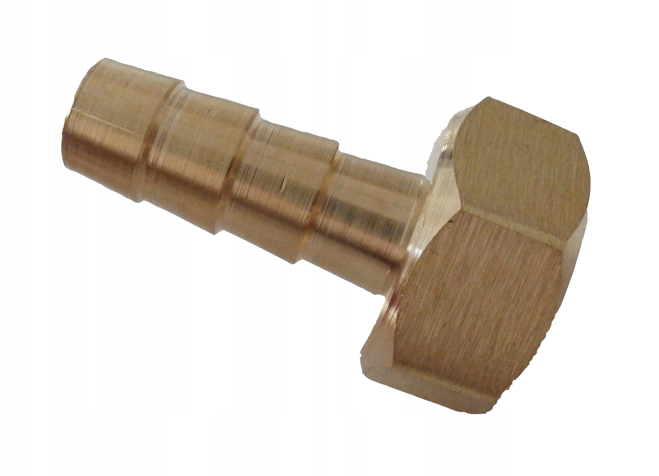 

Mosiężna Końcówka Na Wąż 14mm Gw 3/4" Gruba
