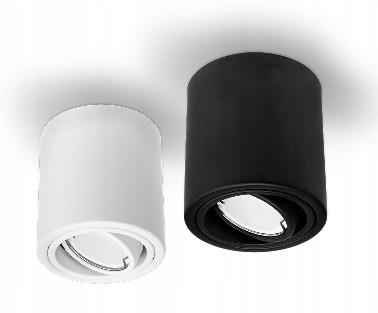 Oprawa HALOGENOWA TUBA BIAŁA SPOT 10cm do LED GU10 Rodzaj spot