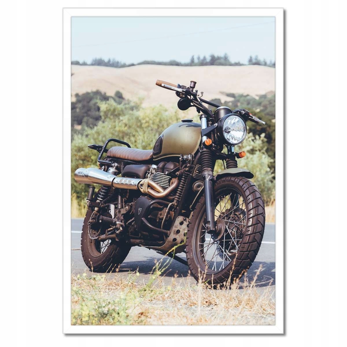 Plakáty v rámu 40x60 Motocykl Motorky Dvě kola